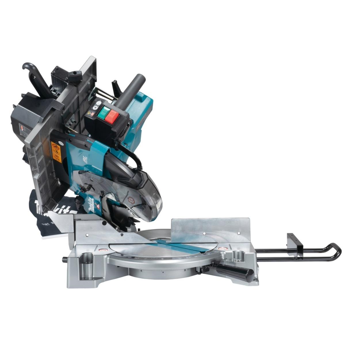 Makita LH001GZ 40V Max XGT Brushless 260mm Table Top Mitre Saw with 1 x 8.0Ah Battery & Charger