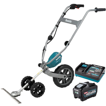 Makita UG001GZ 40V Max XGT Brushless Ground Trimmer with 1 x 5.0Ah Battery & Charger