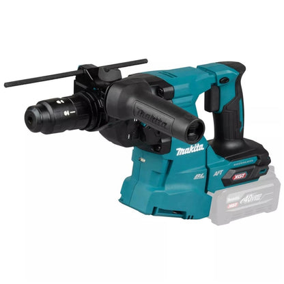 Makita HR012GZ03 40V Max XGT Brushless SDS-Plus Rotary Hammer Drill with 1 x 4.0Ah Battery, Charger Dust Collector & Case