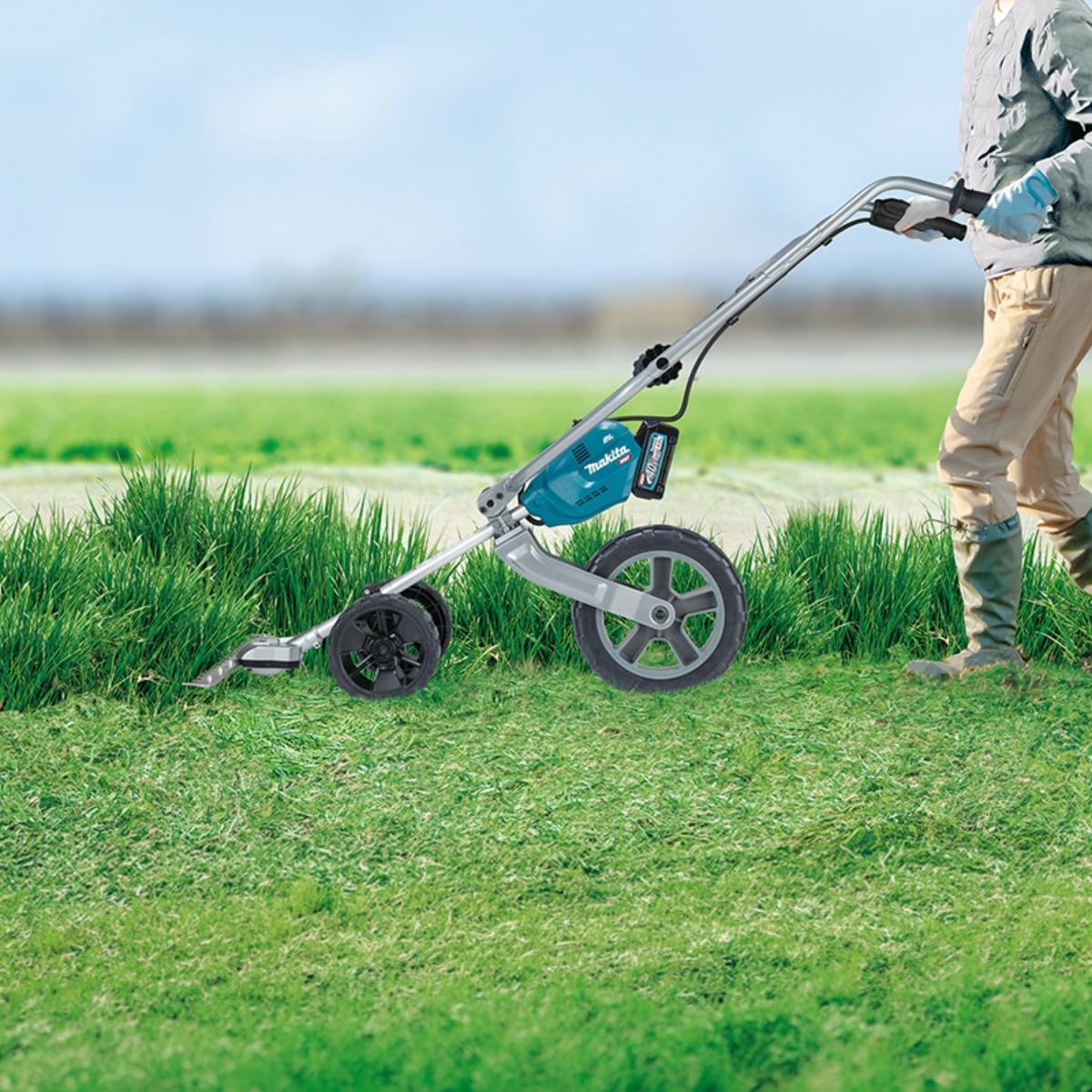 Makita UG001GZ 40V Max XGT Brushless Ground Trimmer with 1 x 8.0Ah Battery & Charger